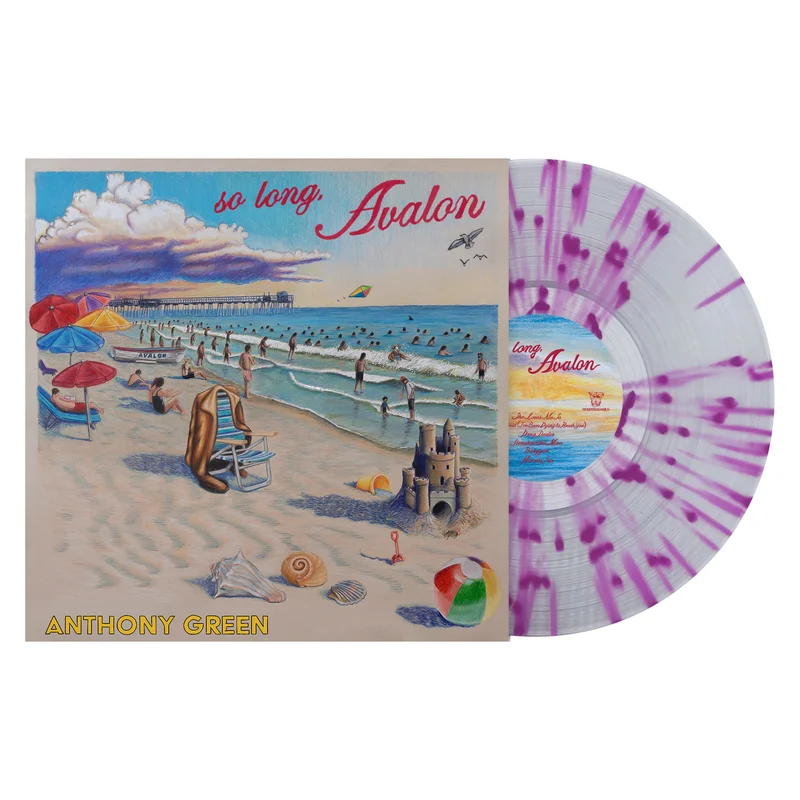 ANTHONY GREEN SO LONG, AVALON LP - EXCLUSIVE - LTD. 250 - CLEAR/PURPLE/SPLATTER