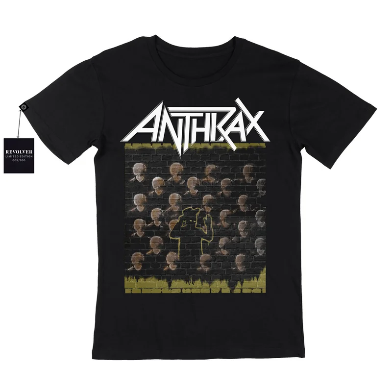 ANTHRAX LIMITED-EDITION T-SHIRT REVOLVER EXCLUSIVE