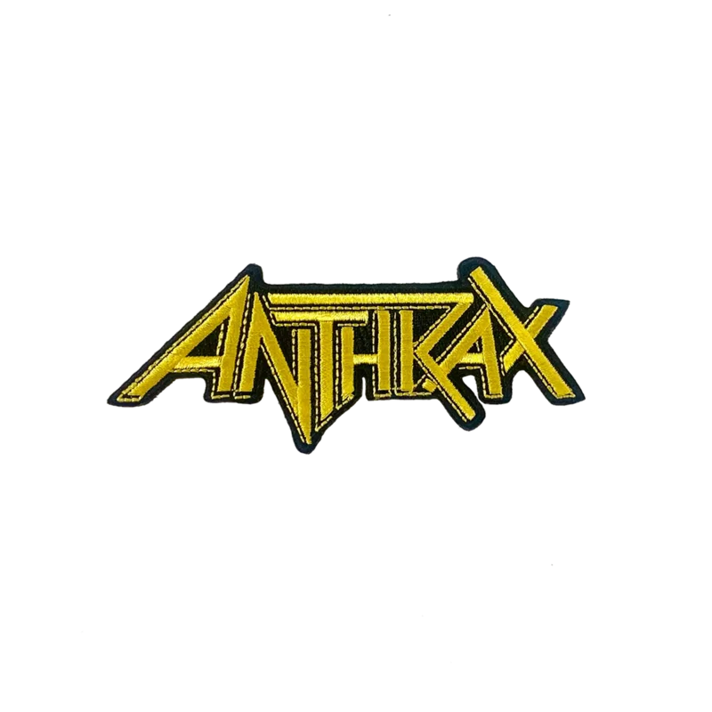 ANTHRAX - LOGO - EMBROIDERED PATCH