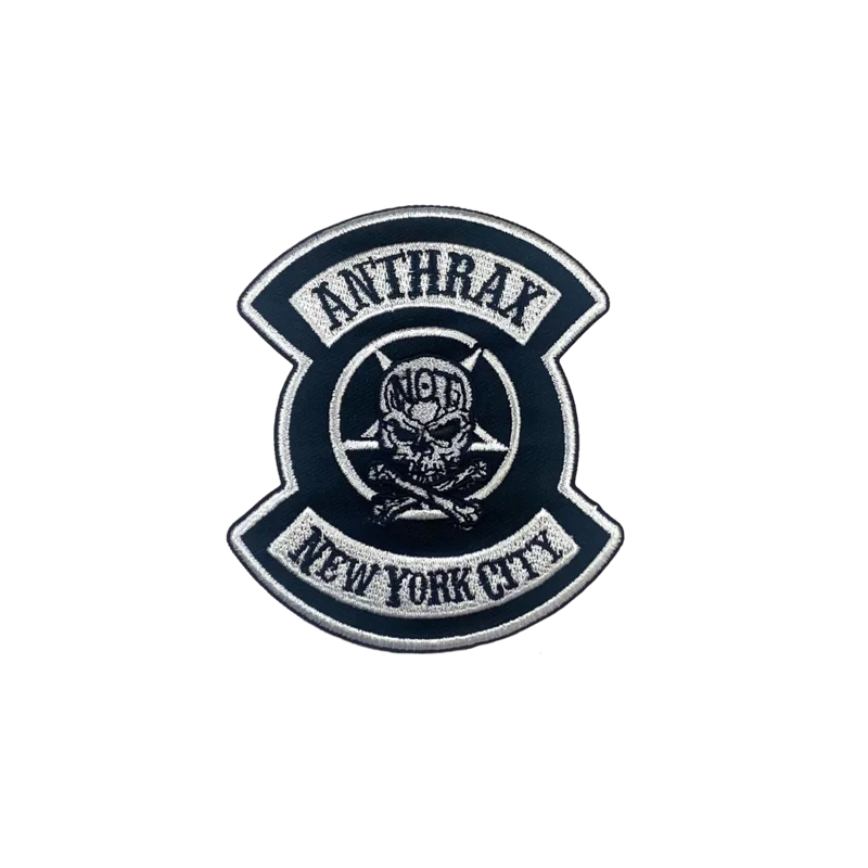 ANTHRAX - NYC - EMBROIDERED PATCH