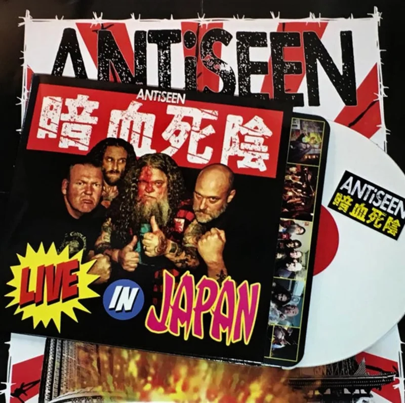 ANTISEEN 'LIVE IN JAPAN' LP - WHITE - 180G