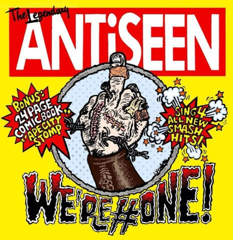 ANTISEEN 'WE'RE #1' LP - COLOR