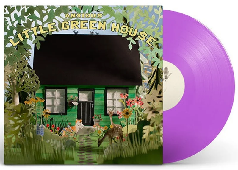 ANXIOUS 'LITTLE GREEN HOUSE' LP - VIOLET