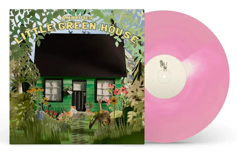ANXIOUS 'LITTLE GREEN HOUSE' LP - WHITE/PINK