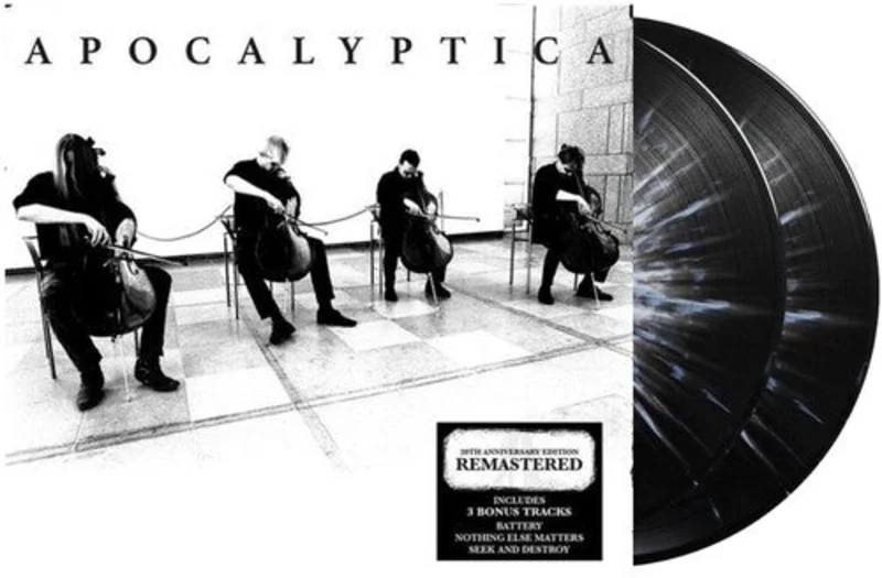 APOCALYPTICA 'PLAYS METALLICA' 2LP (20th Anniversary, Color Vinyl)