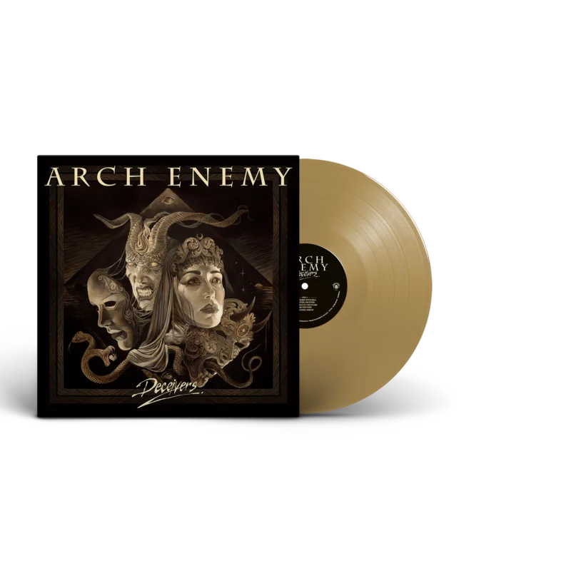 ARCH ENEMY DECEIVERS LP - LTD. 500 - TRANSPARENT TAN