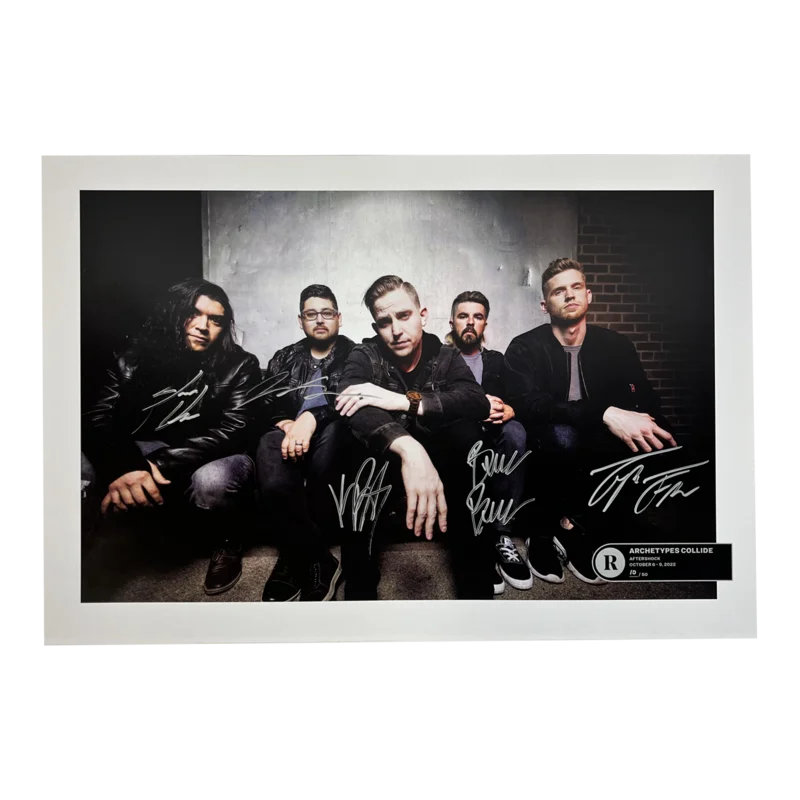 ARCHETYPES COLLIDE X AFTERSHOCK FESTIVAL 2022 LIMITED EDITION SIGNED POSTER