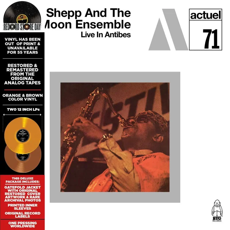 Archie Shepp and The Full Moon Ensemble: The Complete Live in Antibes 12" (RSD 2025)