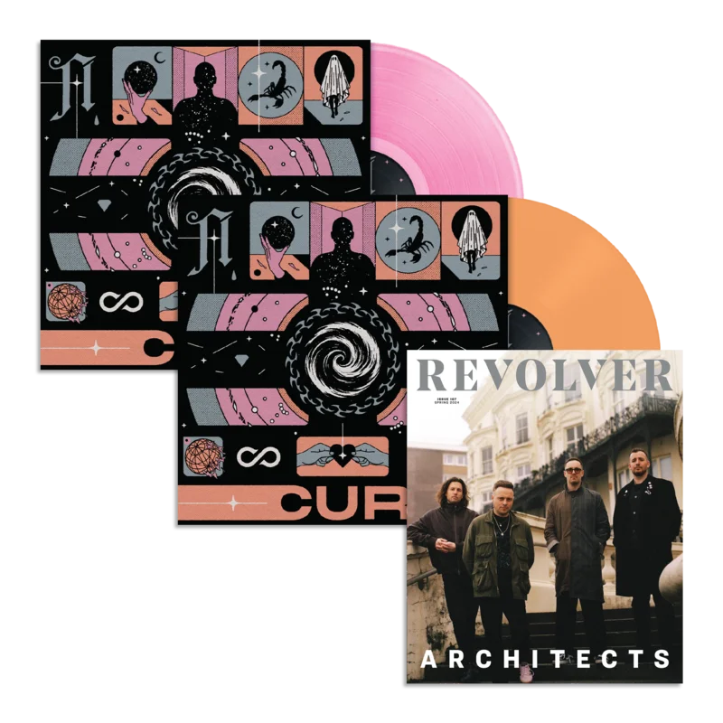 ARCHITECTS X REVOLVER BUNDLE - REVOLVER SPRING 2024 ISSUE W/ 'CURSE' 12" - LTD. 500 - ETCHED COLOR