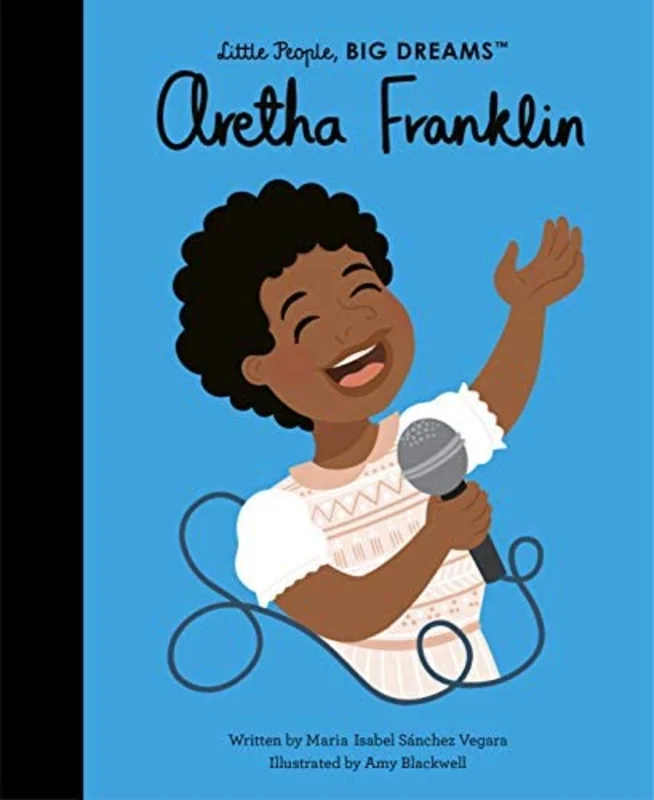 ARETHA FRANKLIN - LITTLE PEOPLE, BIG DREAMS - HARDCOVER - BOOK
