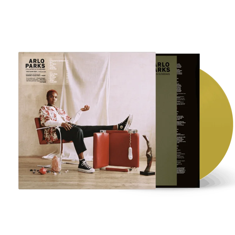 ARLO PARKS 'COLLAPSED IN SUNBEAMS' LP & BONUS 'LO FI LOUNGE' CD - MUSTARD