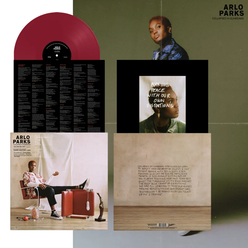 ARLO PARKS 'COLLAPSED IN SUNBEAMS' LP - RED
