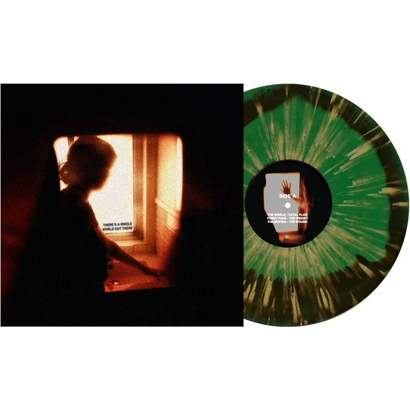 ARM'S LENGTH 'THERE'S A WHOLE WORLD OUT THERE' LP - EVERGREEN BLACK/GOLD/SPLATTER