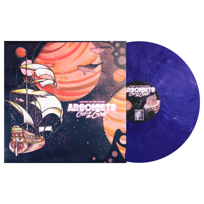 ARSONISTS GET ALL THE GIRLS LISTEN TO THE COLOR LP - EXCLUSIVE - LTD. 100 - RANDOM COLOR