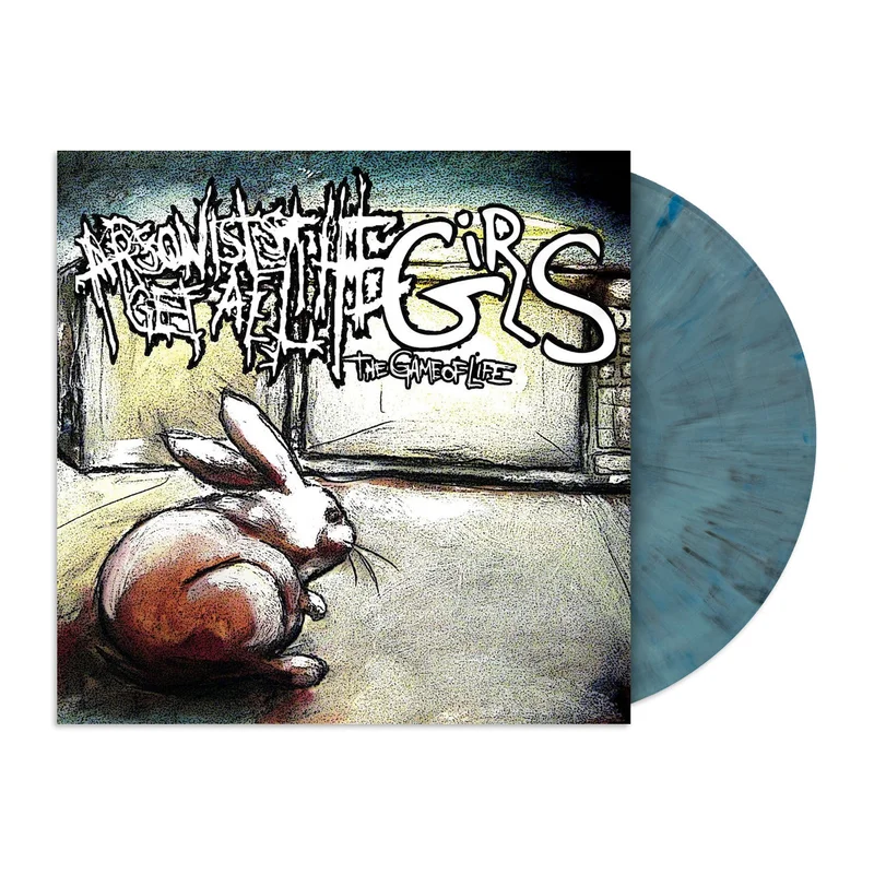 ARSONISTS GET ALL THE GIRLS THE GAME OF LIFE LP - EXCLUSIVE - LTD. 100 - POWDER BLUE/BLACK/SWIRL