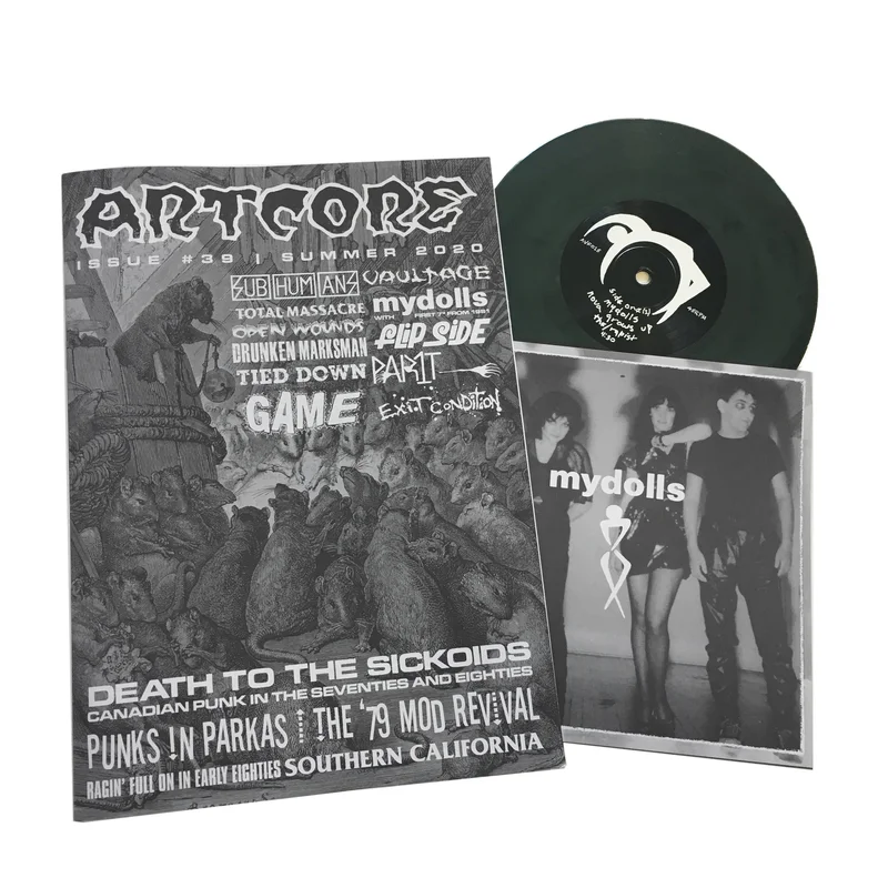 Artcore 39 zine + Mydolls 7"