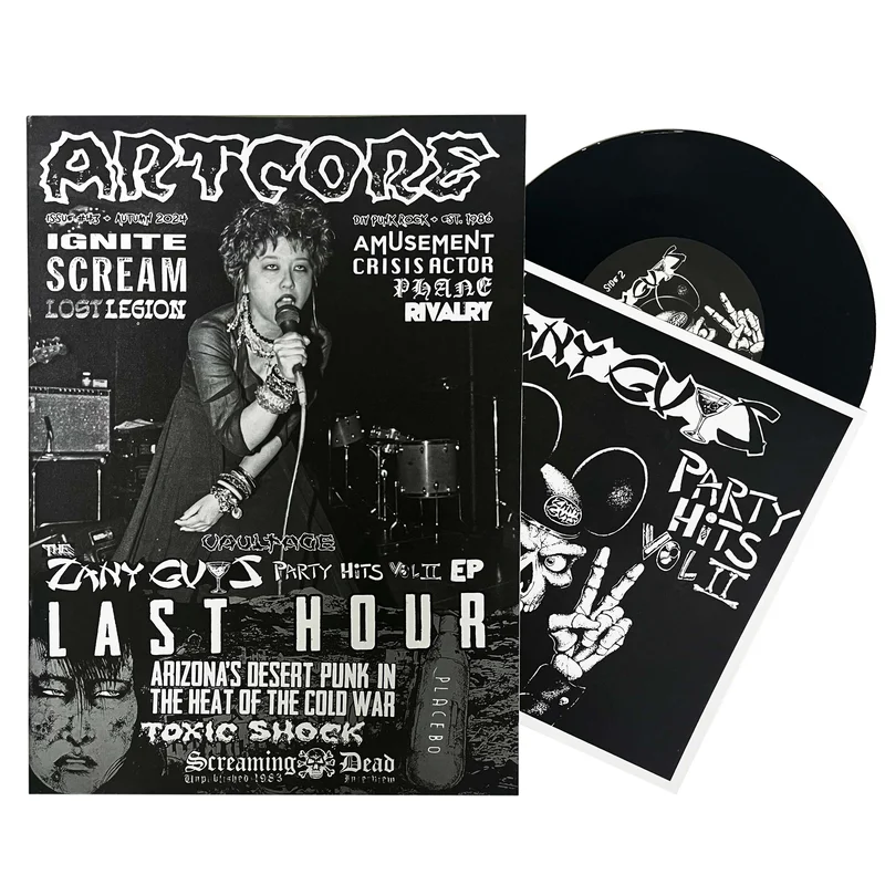 Artcore #43 zine + Zany Guys 7"