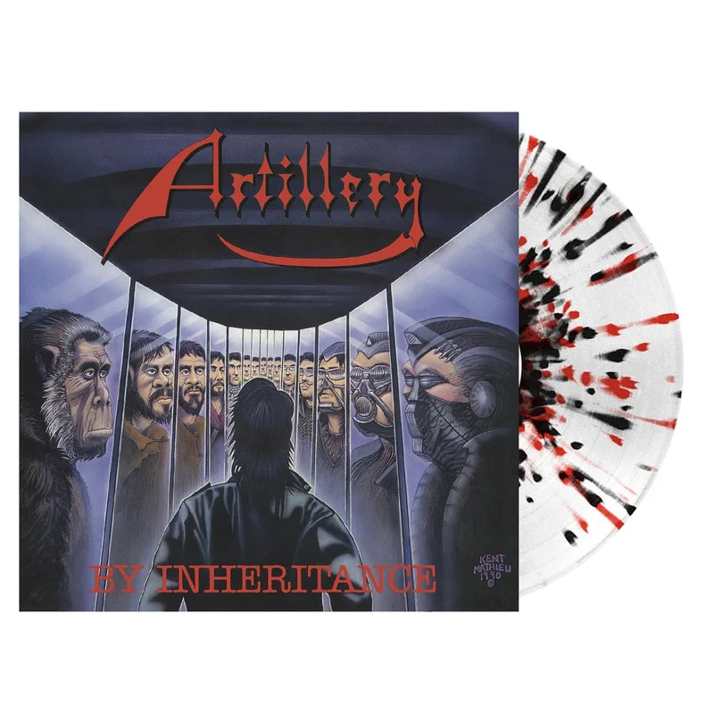 ARTILLERY BY INHERITANCE LP - EXCLUSIVE - LTD. 300 - RED/BLACK/SPLATTER