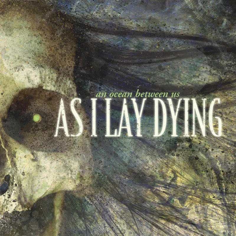 AS I LAY DYING 'AN OCEAN BETWEEN US' LP - BEER/AQUA SMOKE