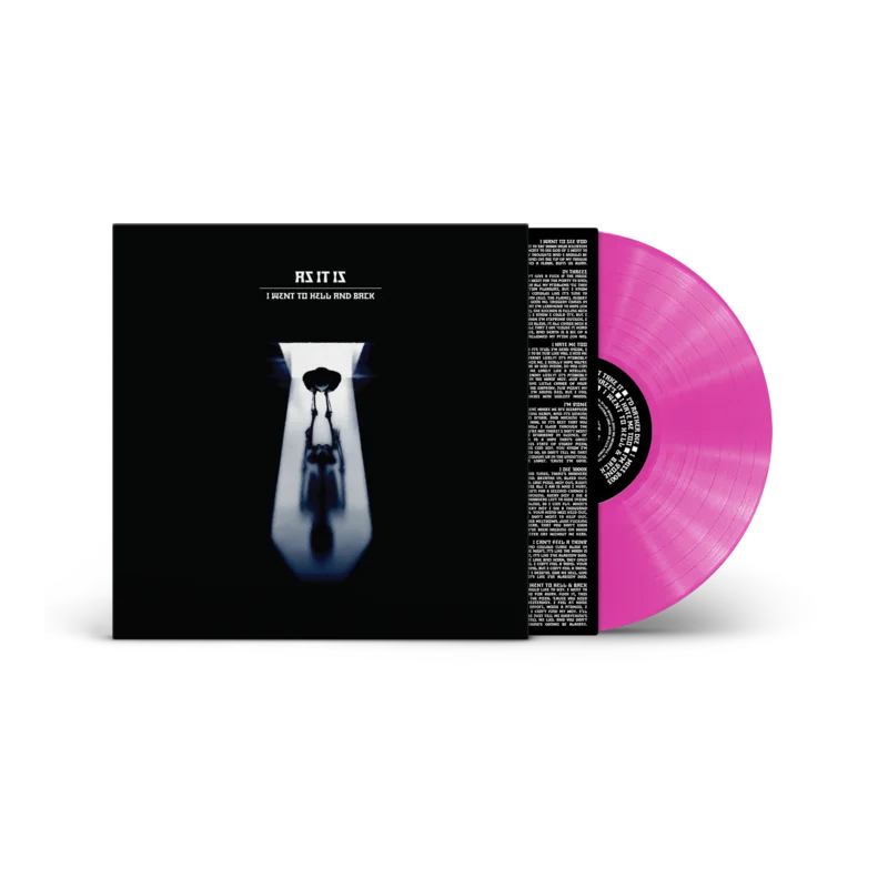 AS IT IS 'I WENT TO HELL AND BACK' LP (Pink Vinyl)