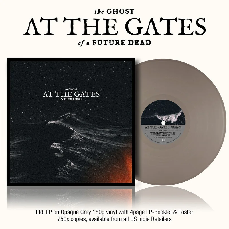 At The Gates: The Ghost of a Future Dead 12" (opaque gray vinyl)