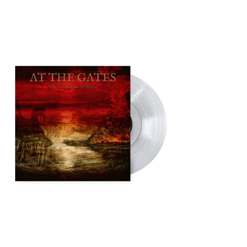 AT THE GATES THE NIGHTMARE OF BEING LP - EXCLUSIVE - LTD. 300 - ULTRA CLEAR