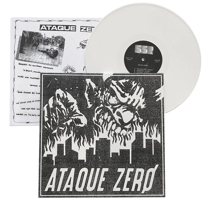 Ataque Zero: S/T 12" White Vinyl