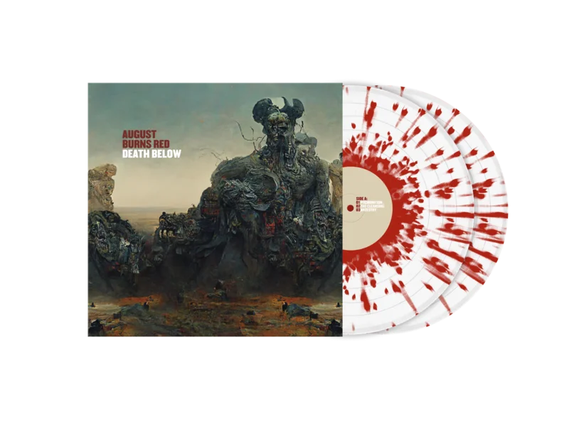 AUGUST BURNS RED DEATH BELOW 2LP - EXCLUSIVE - LTD. 500 - BLOODSHOT