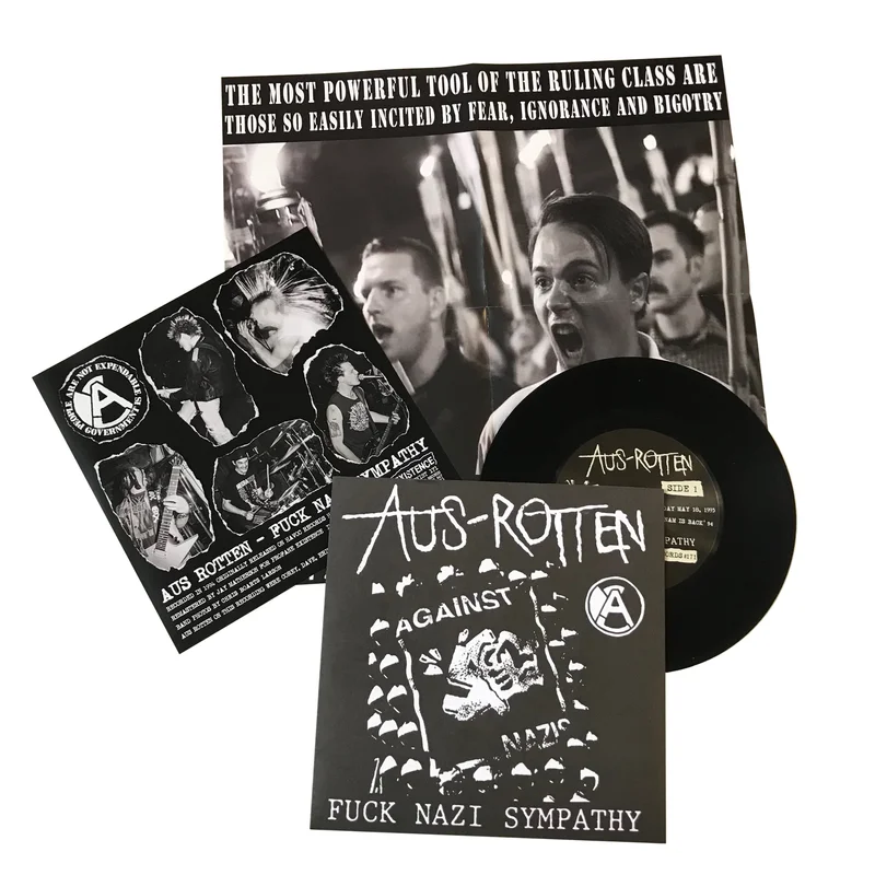 Aus Rotten: Fuck Nazi Sympathy 7" (new)