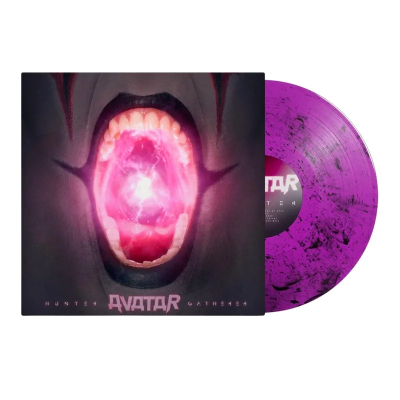 AVATAR 'HUNTER GATHERER' MNRK HEAVY LP - EXCLUSIVE - PURPLE/BLACK