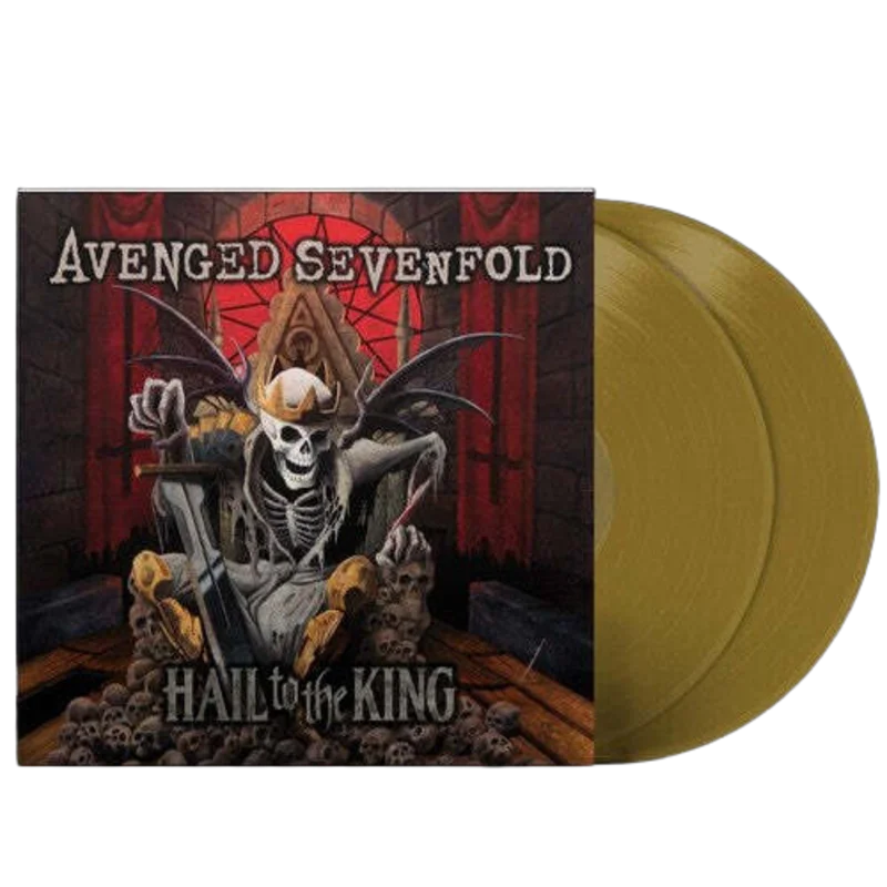 AVENGED SEVENFOLD 'HAIL TO THE KING' 2LP - GOLD