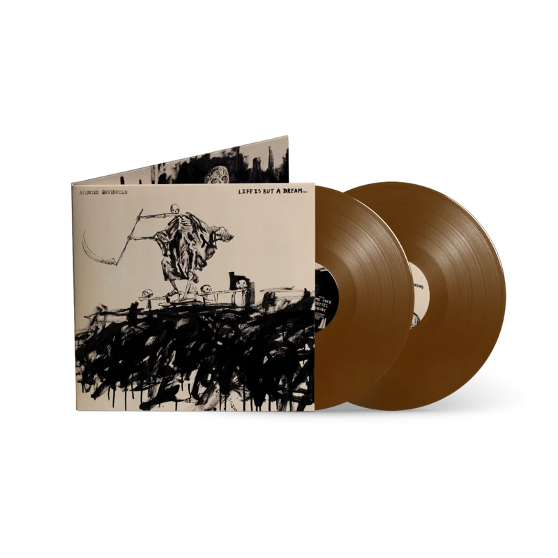 AVENGED SEVENFOLD LIFE IS BUT A DREAM 2LP - EXCLUSIVE - LTD. 1000 - BROWN