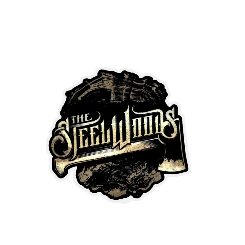 Axe Logo Sticker