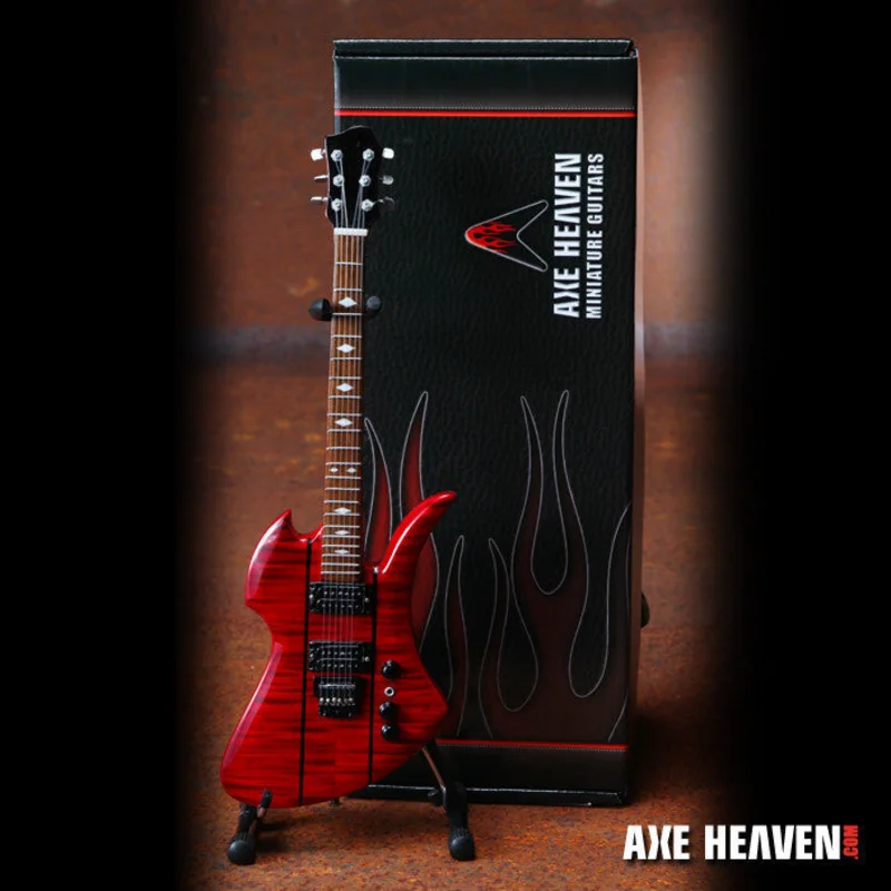 B.C. RICH - RED STAINED MOCKINGBIRD - MINI GUITAR
