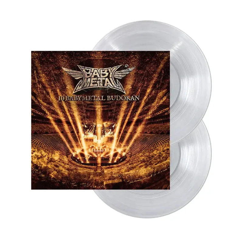 BABYMETAL '10 BABYMETAL BUDOKAN' LP - CRYSTAL CLEAR