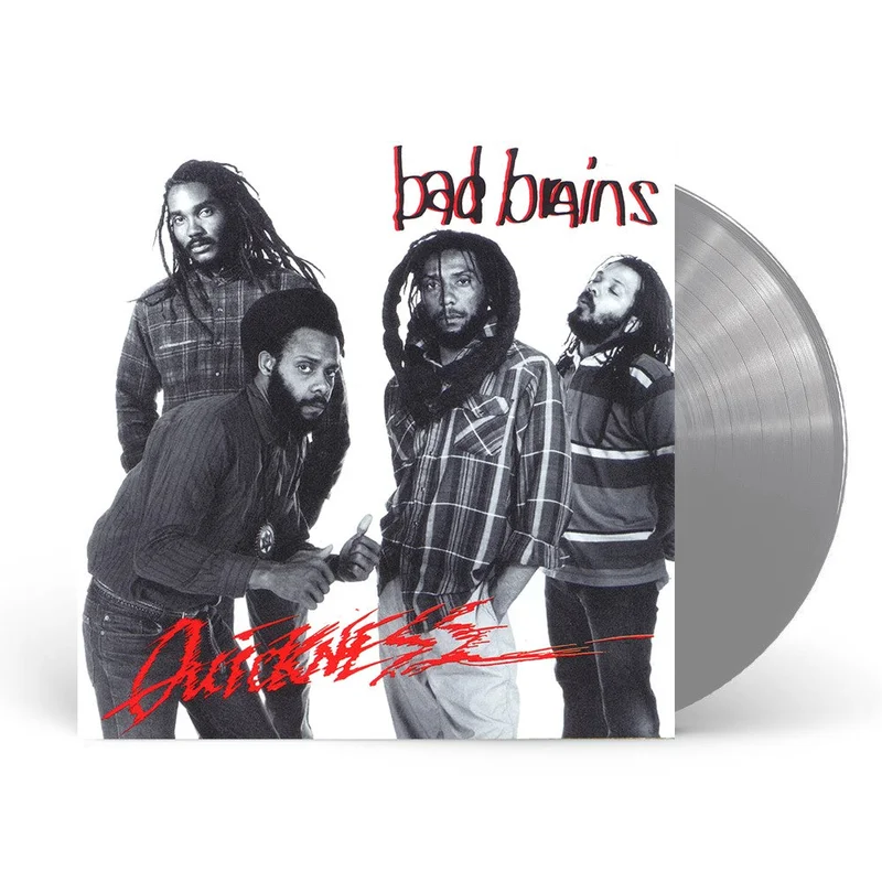 BAD BRAINS 'QUICKNESS' LP - SILVER
