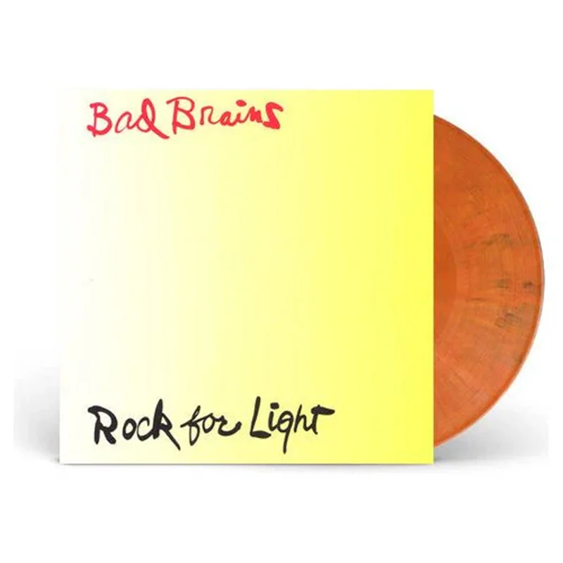 BAD BRAINS 'ROCK FOR LIGHT' LP - BURNT ORANGE