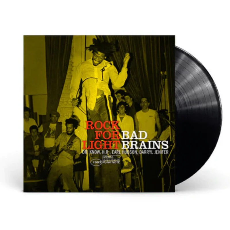 BAD BRAINS 'ROCK FOR LIGHT' LP - PUNK NOTE EDITION
