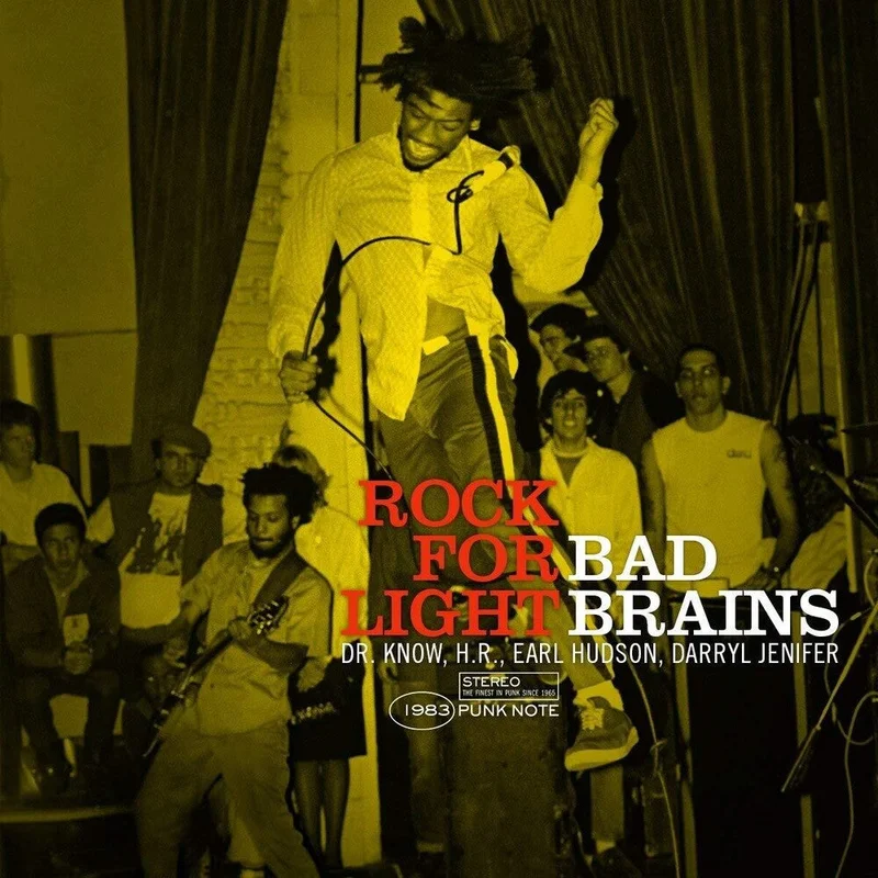 BAD BRAINS - ROCK FOR LIGHT - PUNK NOTE EDITION - VINYL LP