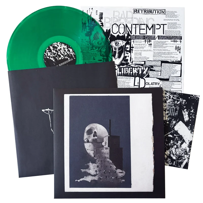 Bad Breeding: Contempt 12" Green Vinyl