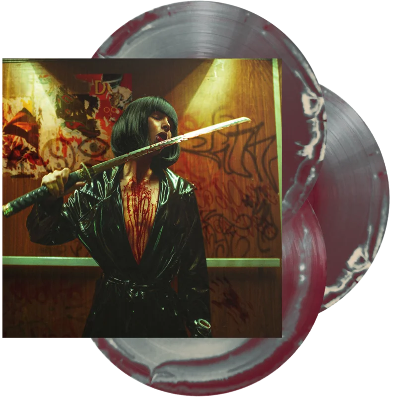 BAD OMENS CONCRETE JUNGLE [THE OST] 3LP - LTD. 500 - BURGUNDY/SILVER/BONE WHITE