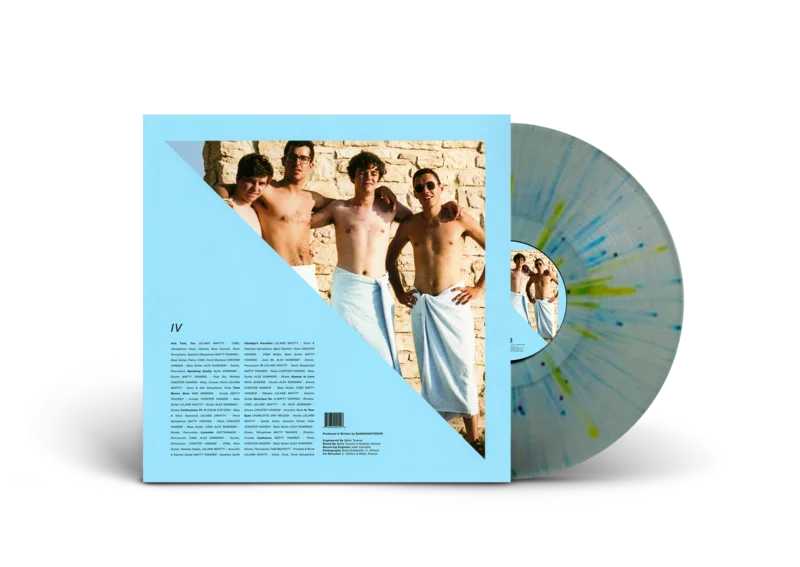 BADBADNOTGOOD 'IV' LP - LTD. 500 - CLEAR/CANARY YELLOW/LIGHT BLUE
