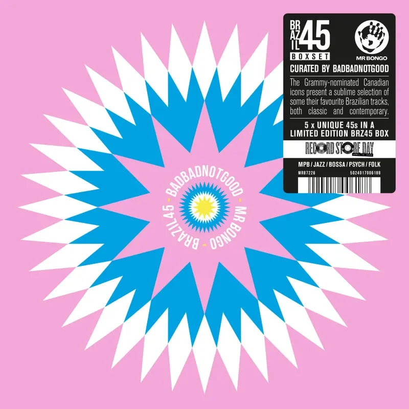 BADBADNOTGOOD / Various: Brazil 45 Vol.6 7" box set (RSD 2025)