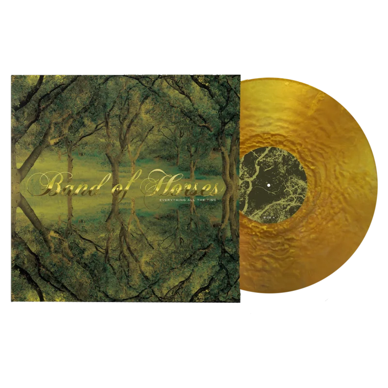 BAND OF HORSES - EVERYTHING ALL THE TIME - 20TH ANNIVERSARY EDITION - METALLIC GOLD COLOR - 2-LP - VINYL LP