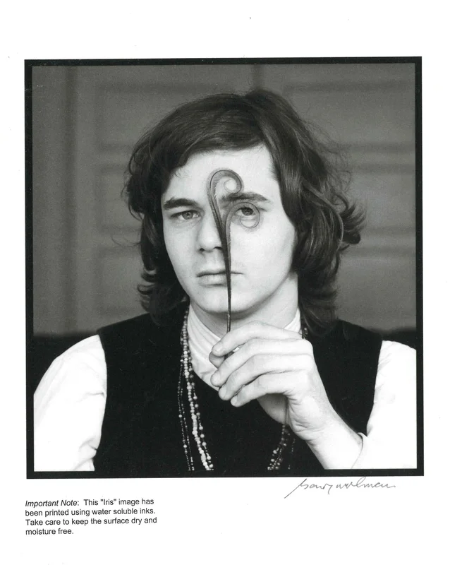 BARON WOLMAN - CLASSIC ROCK + OTHER ROLLERS - PAPERBACK BOOK WITH 8"x 10" STEVE MILLER PRINT