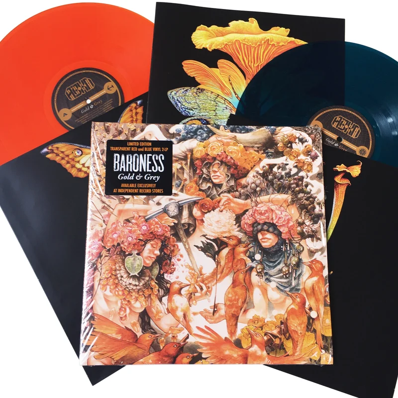 Baroness: Gold & Grey 12"