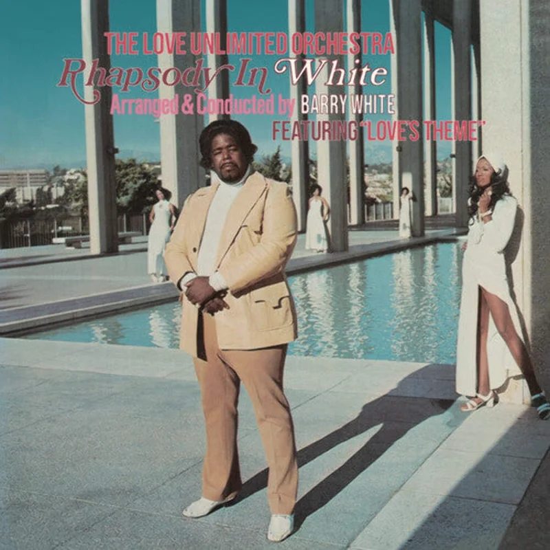 BARRY WHITE / THE LOVE UNLIMITED ORCHESTRA - RHAPSODY IN WHITE - VINYL LP