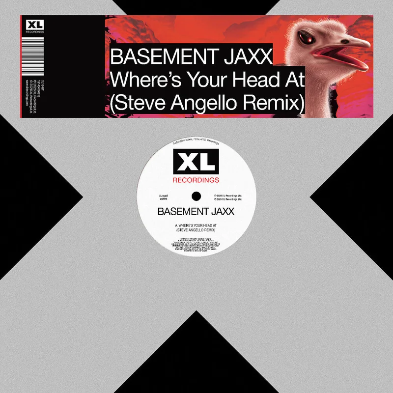 Basement Jaxx: Where's Your Head At (Steve Angello Remix) 12" (PRE-ORDER)