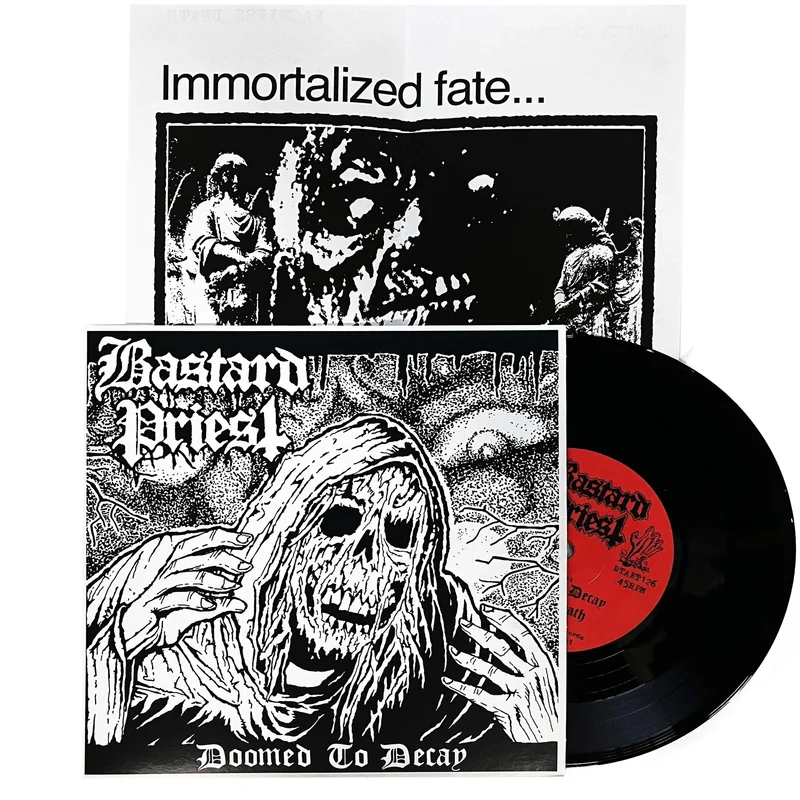 Bastard Priest: Doomed To Decay 7"