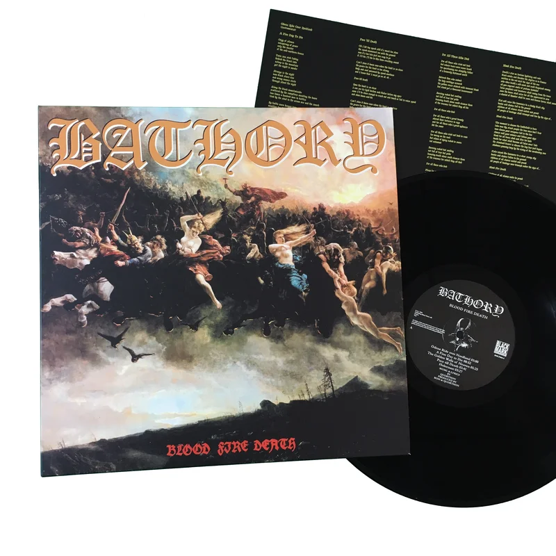 Bathory: Blood Fire Death 12"